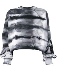 Amiri Tie-dye Print Sweater - Wit