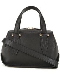 Lyst - Gucci Black Perforated Velvet and Leather Horsebit Strap Doctor ...