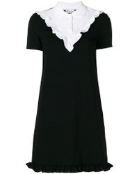 Lyst - Red valentino Scalloped Detail Dress in White
