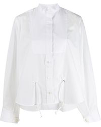 Sacai Stretch Shirt - Wit