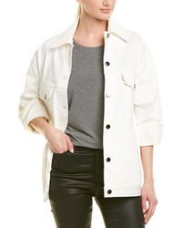 Fendi Denim Jacket - White