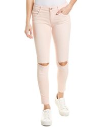 Joe's Jeans Icon Melon Skinny Ankle Cut - Pink