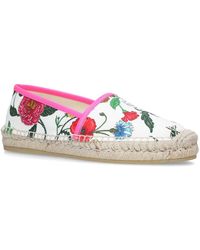 gucci pilar straw espadrille slides
