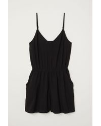 H&M Playsuit - Black