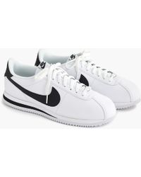 Lyst Nike Cortez Zapatillas En Cuero En Blanco Para Los Hombres Lyst Nike Cortez Zapatillas En En Cuero En Zapatillas Blanco Para Los Hombres 3697cf