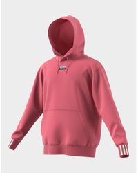 adidas originals ryv sweatshirt in pink