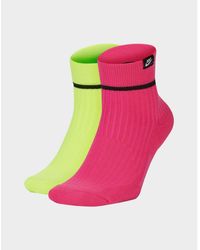 Nike Sneakr Sox Ankle Socks (2 Pairs) - Multicolour