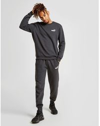 puma core fleece joggers mens