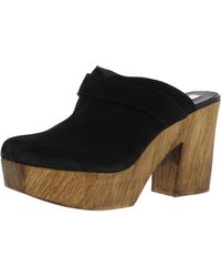 steve madden suede clogs
