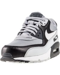 lyst nike air max 90 essenziale 537384 083: scarpe da corsa, wolf lyst nike air max 90 essenziale 537384 083: scarpe da corsa, wolf