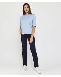 NYDJ Marliyn Straight Leg Jeans - Bleu