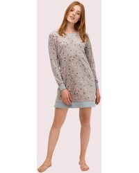 Kate Spade Multi Dot Sleepshirt - Gray
