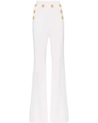 balmain white pants