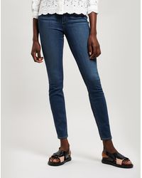 PAIGE Transcend Skinny Jeans - Blue