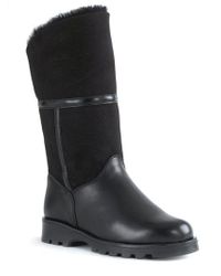 la canadienne lori waterproof suede boots