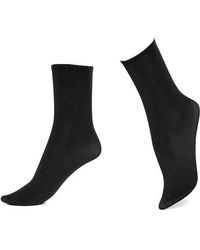 Hue Ankle Socks - Black