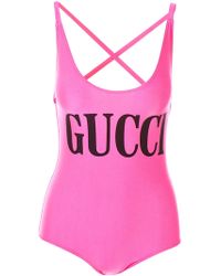 Gucci Swimwear, Bikinis & Swimsuits - Lyst
