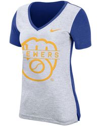 milwaukee brewers women's shirts