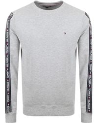 grey tommy hilfiger sweatshirt womens