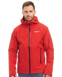 Ridgemaster 2 Layer GORE TEX Shell Performance Jacke Rot Ridgemaster 2 Layer GORE TEX Shell Performance Jacke Rot