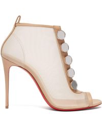 Christian Louboutin Papilloboot 100 Ankle Boots Aus Christian Louboutin Papilloboot 100 Ankle Boots Aus