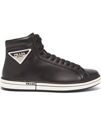 prada black high tops