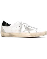 Golden Goose Deluxe Brand White Leather Sneakers for Men - Lyst