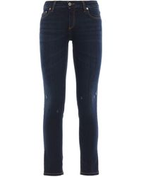 Dondup Blue Cotton Jeans