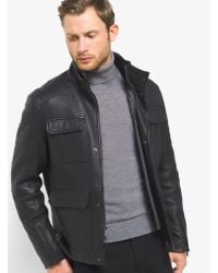 Lyst - Burberry Brit Heritage Cotton Field Jacket in Black for Men