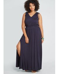 Lyst Silence Noise Grecian Draped Maxi Dress In Pink