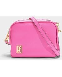 Lyst - Marc Jacobs Blush Quilted Leather The Standard Shoulder Bag in Pink