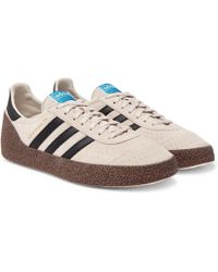 Adidas Originals Montreal 76 Suede y cuero zapatillas blanco Adidas Originals Montreal 76 Suede y zapatillas cuero zapatillas y blanco b37e64