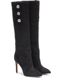 balmain campbell over the knee boot