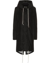 Rick Owens Drkshdw Cotton Parka - Black