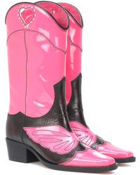 ganni midcalf boots