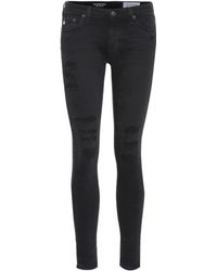 AG Jeans Skinny Jeans The Legging - Schwarz