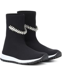 jimmy choo sock trainers
