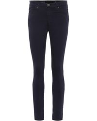 AG Jeans The Farrah Ankle Skinny Jeans - Blue