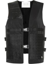 1017 ALYX 9SM Veste Trooper en coton mélangé - Noir