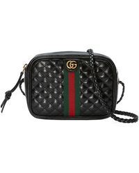 Gucci Signature Large Hobo Bag in Black - Save 10% - Lyst