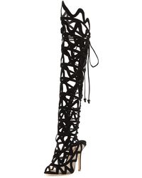 alexander wang lace up heels