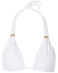 ViX Bia Triangel-bikini-oberteil - Weiß