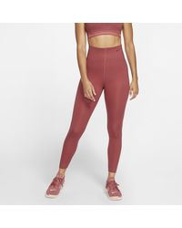 Nike Tights a 7/8 Sculpt Lux - Rosso