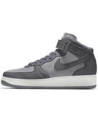 lyst nike air force 1 metà id delle scarpe maschili per gli uomini. lyst nike air force 1 metà id delle scarpe maschili per gli uomini.