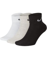 Nike Cushion Training Ankle Socks (3 Pairs) - Multicolour