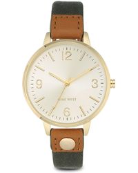 nine west bangle watch