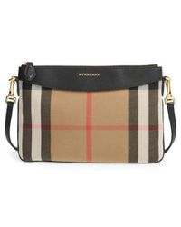 burberry bridle house check crossbody bag