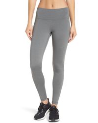 adidas dark grey heather leggings