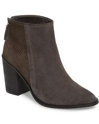 steve madden replay suede booties