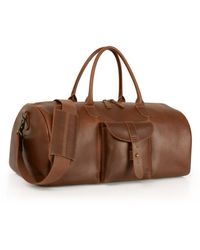 Lyst Timberland Leather Duffle Bag Brown In For Men Timberland Calexico Leather Duffel Bag Lyst